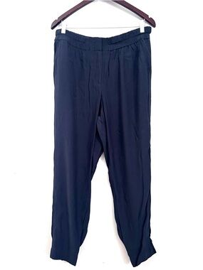 Ann Taylor LOFT navy blue jogger-style pants XL